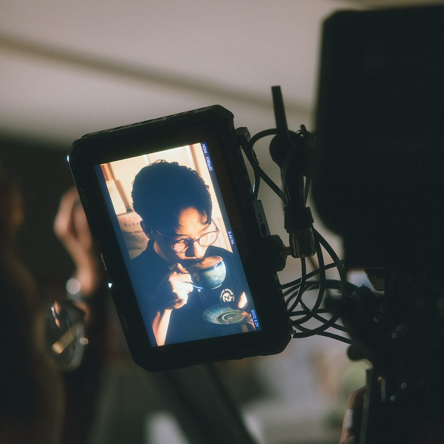 Monitoring the filming of a video